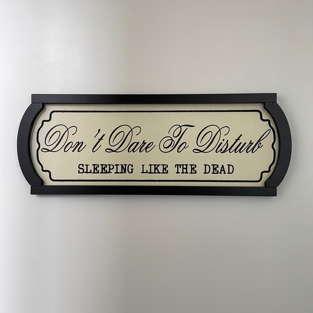 Don’t Dare to Disturb Art